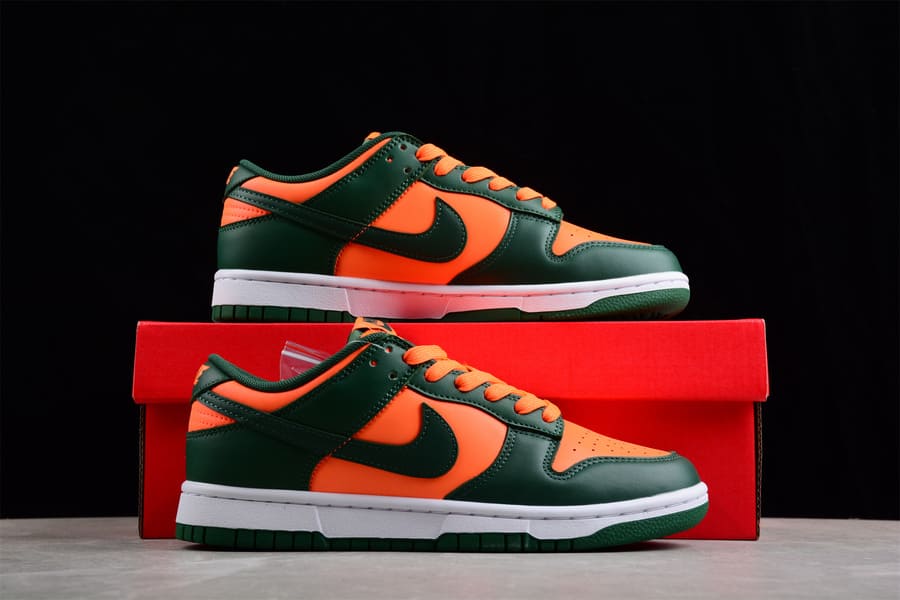 Nike Dunk Low Miami Hurricanes - HYPER LIST