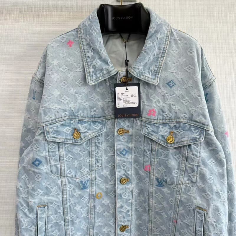 Jaqueta Louis Vuitton by Tyler, the Creator Monogram Denim - HYPER LIST
