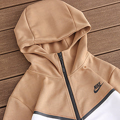 Nike Tech Brown/White Tracksuit