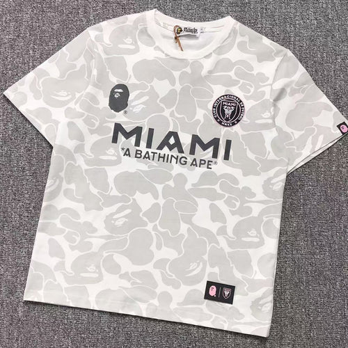 Bape Gray Jersey Short Set - HYPER LIST