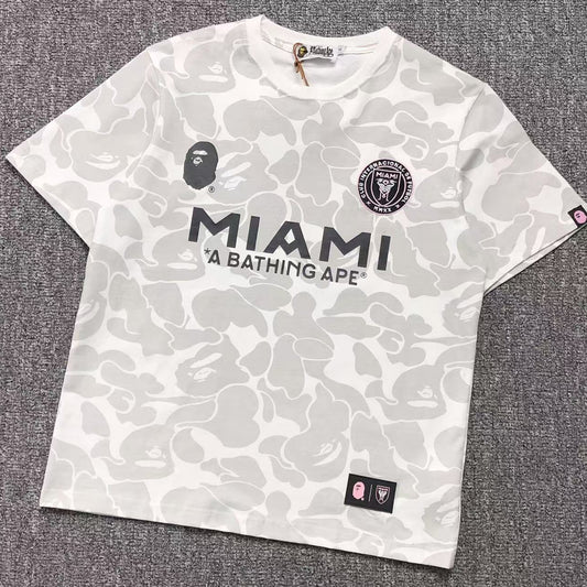 Bape Gray Jersey Short Set - HYPER LIST