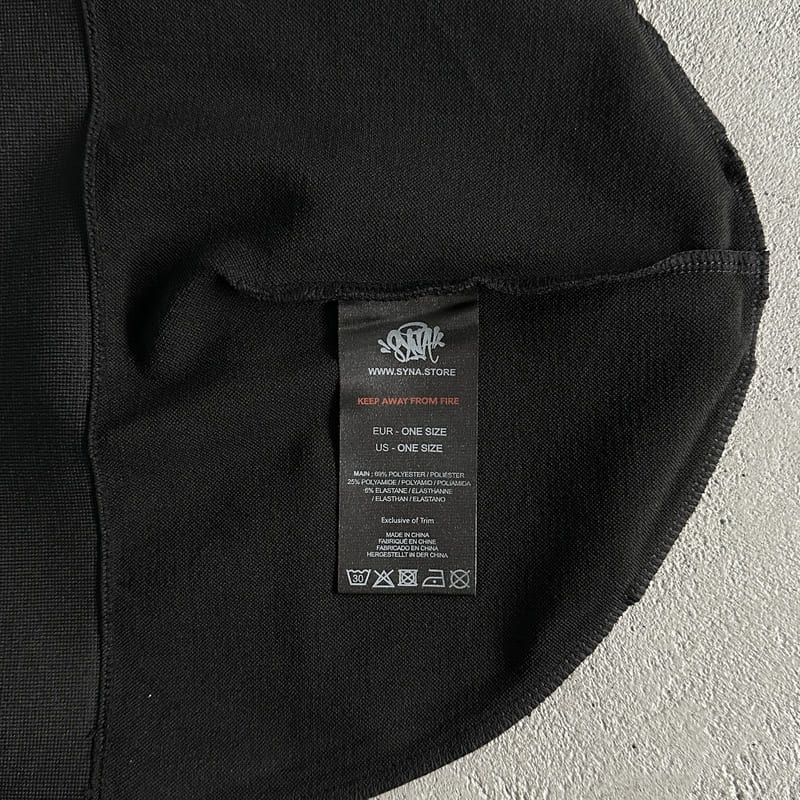 Touca Synaworld Preto/Vermelho - HYPER LIST