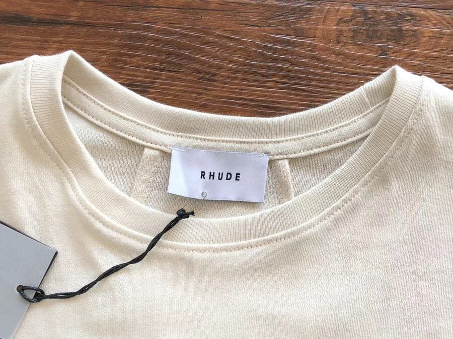 Camiseta Rhude Card 'Vintage White' - HYPER LIST