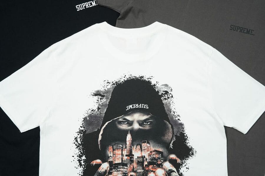 Camiseta Supreme Fighter White - HYPER LIST