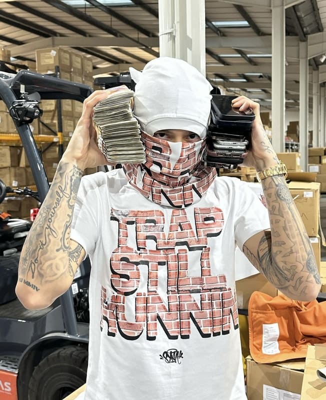 Camiseta Synaworld Trap White - HYPER LIST