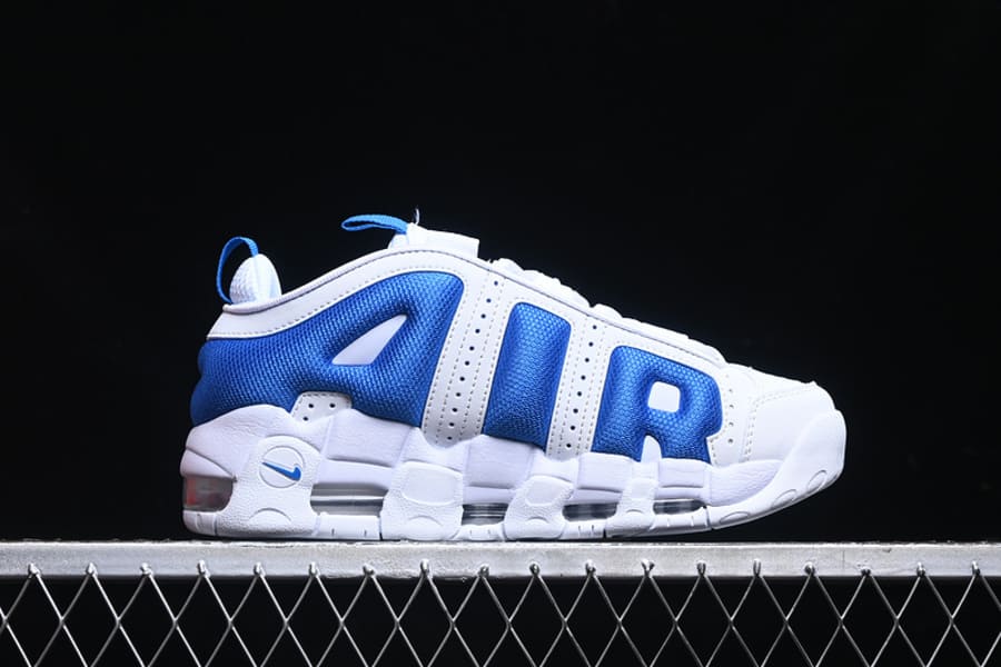 Nike Air More Uptempo Low White Hyper Royal - HYPER LIST
