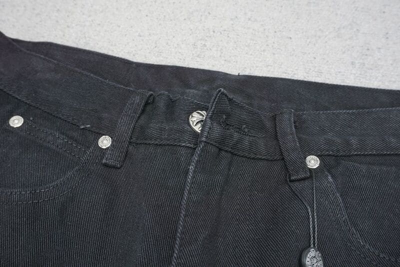 Calça Jeans Chrome Hearts Green & Leopard Cross - HYPER LIST