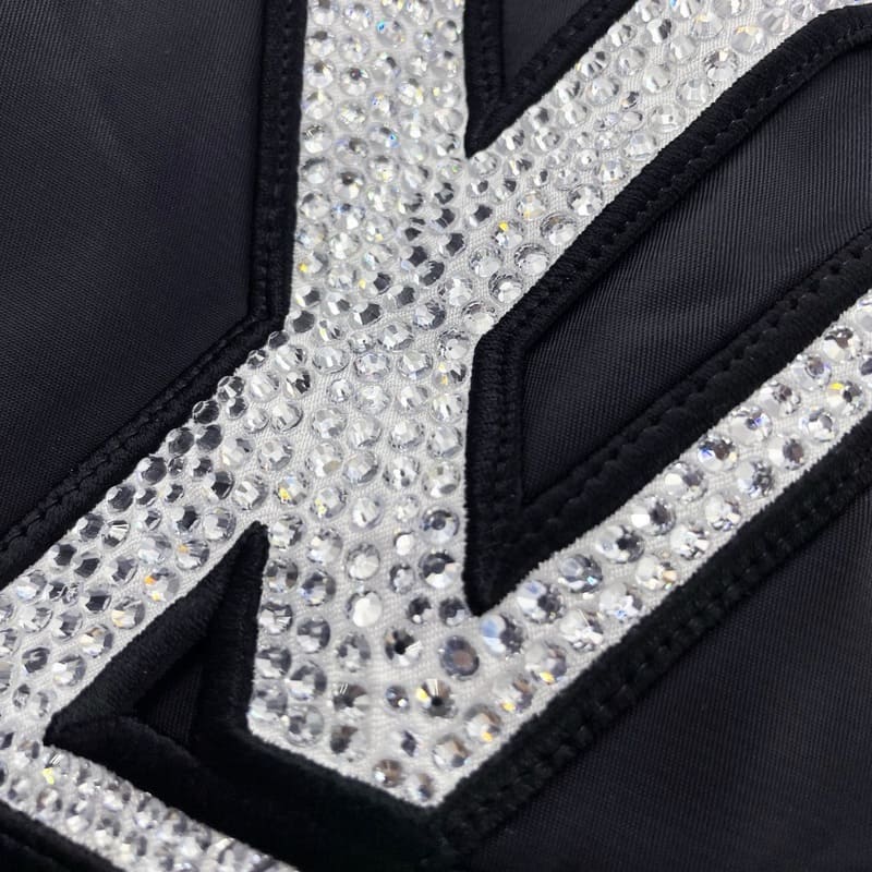 Jaqueta Louis Vuitton 'LV Lovers' Nylon Crystal Baseball - HYPER LIST