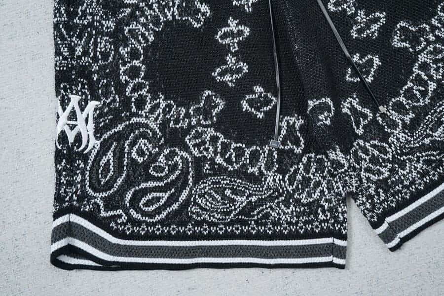 Amiri Bandana Crochet Basketball Shorts - HYPER LIST