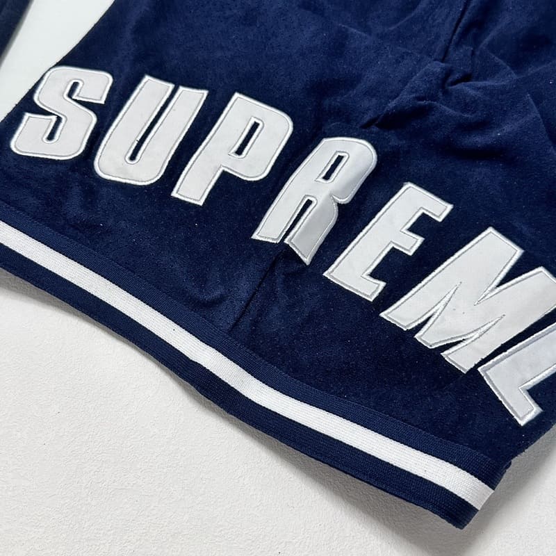 Shorts Supreme Ultrasuede Azul - HYPER LIST