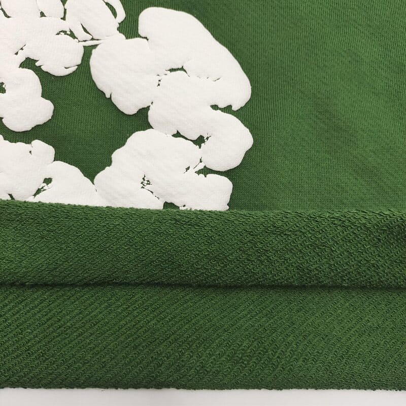 Short en jean déchiré The Cotton Wreath Green