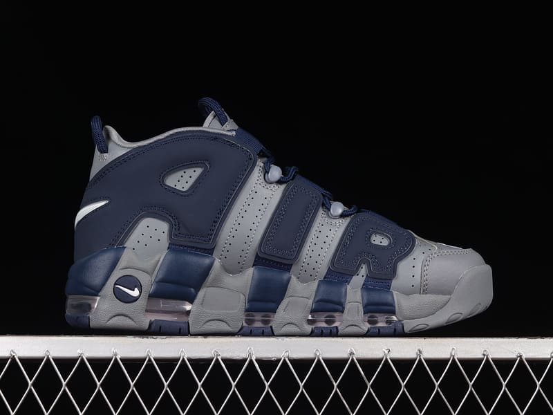Nike Air More Uptempo Grey Midnight Navy - HYPER LIST