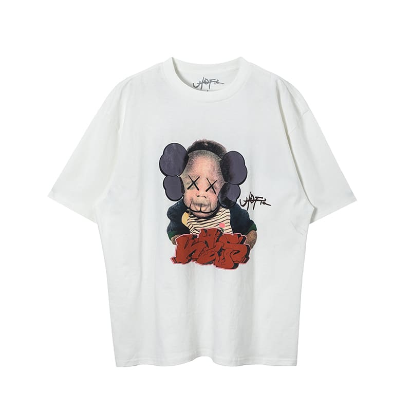 Camiseta Travis Scott x KAWS - HYPER LIST