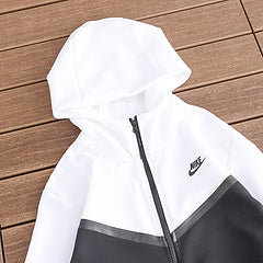 Nike Tech White/Black Tracksuit