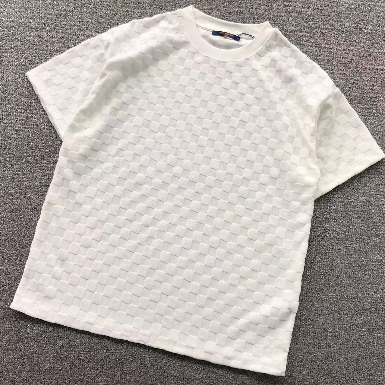 Louis Vuitton White Embroided Short Set - HYPER LIST