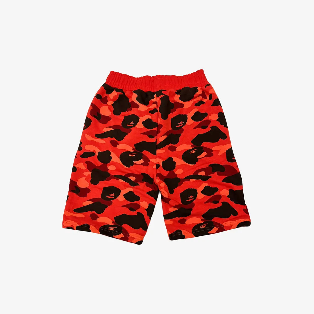 Shorts BAPE Shark Red