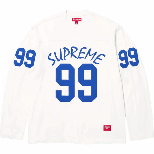 Camisa Supreme 99 L/S Football Branca - HYPER LIST