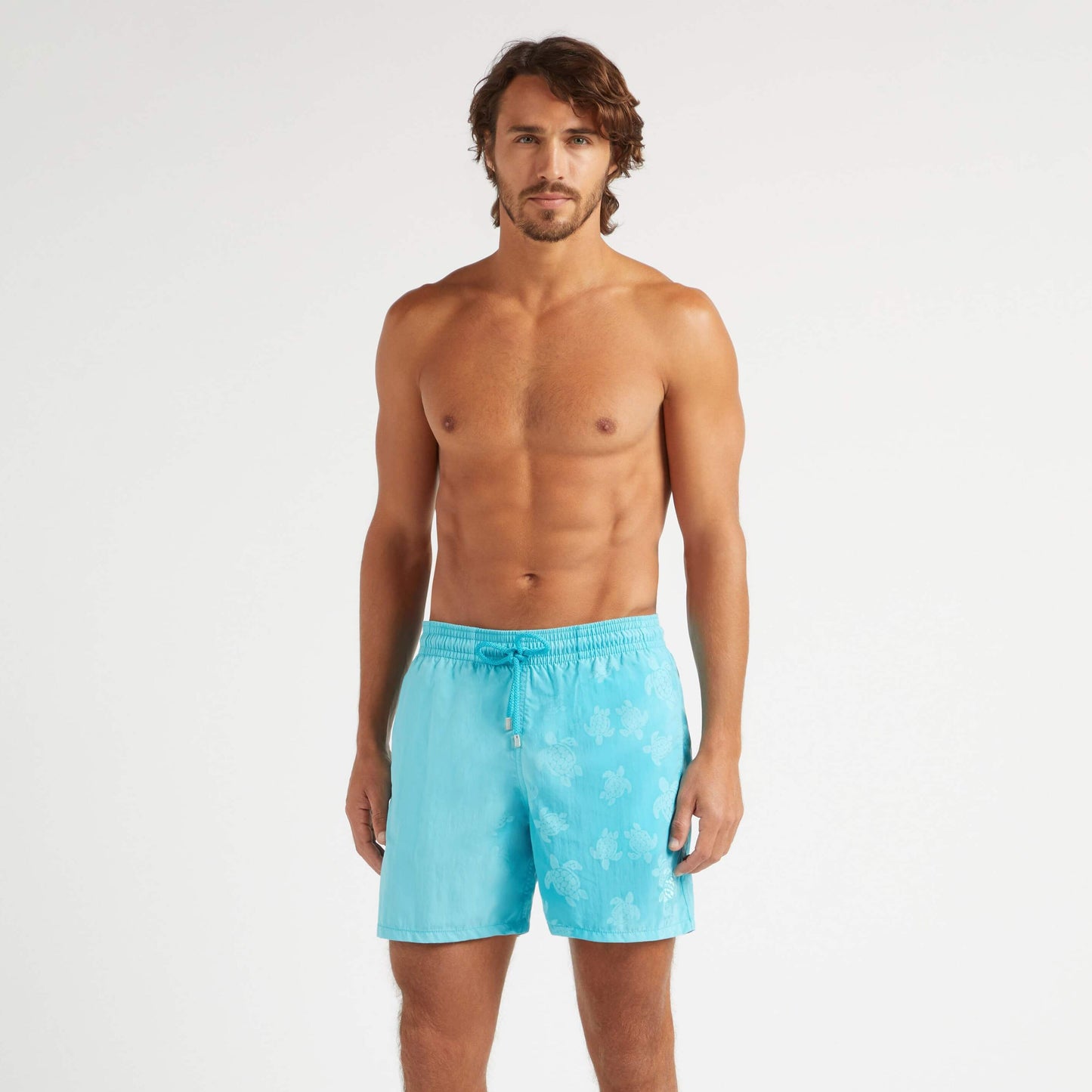 Vilebrequin Reactive Water Turtles Deep Blue