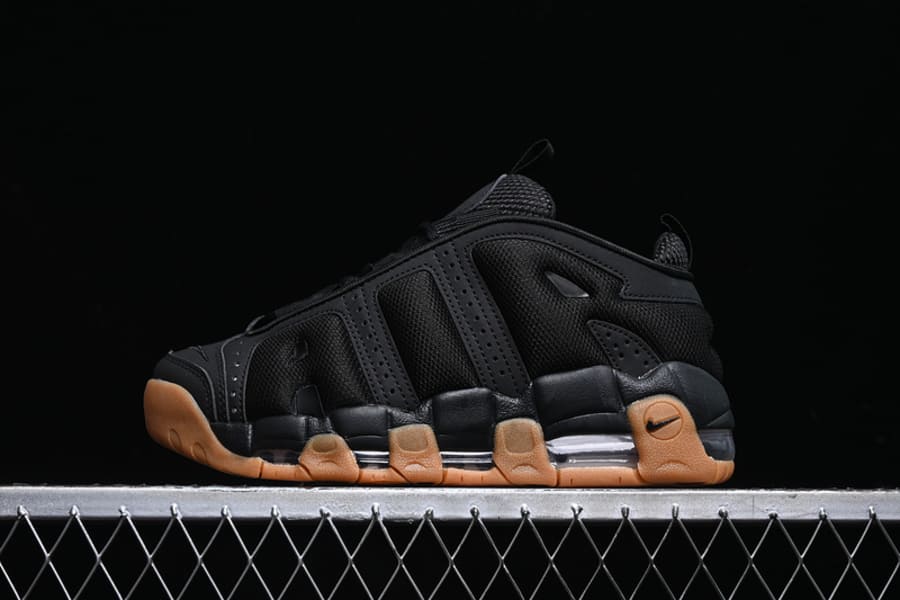 Nike Air More Uptempo Low Black Gum - HYPER LIST