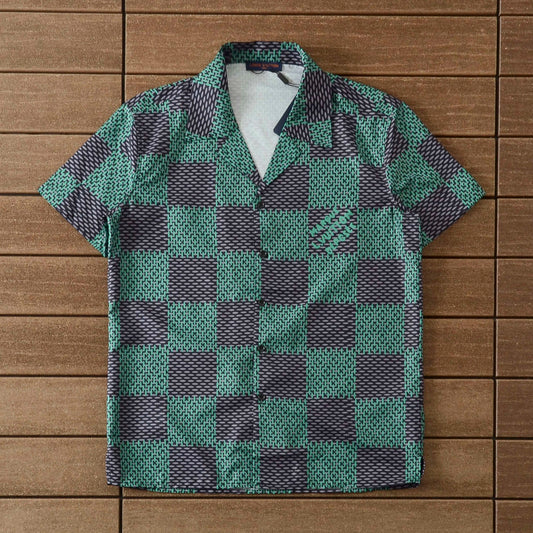 Louis Vuitton Green Short Set - HYPER LIST