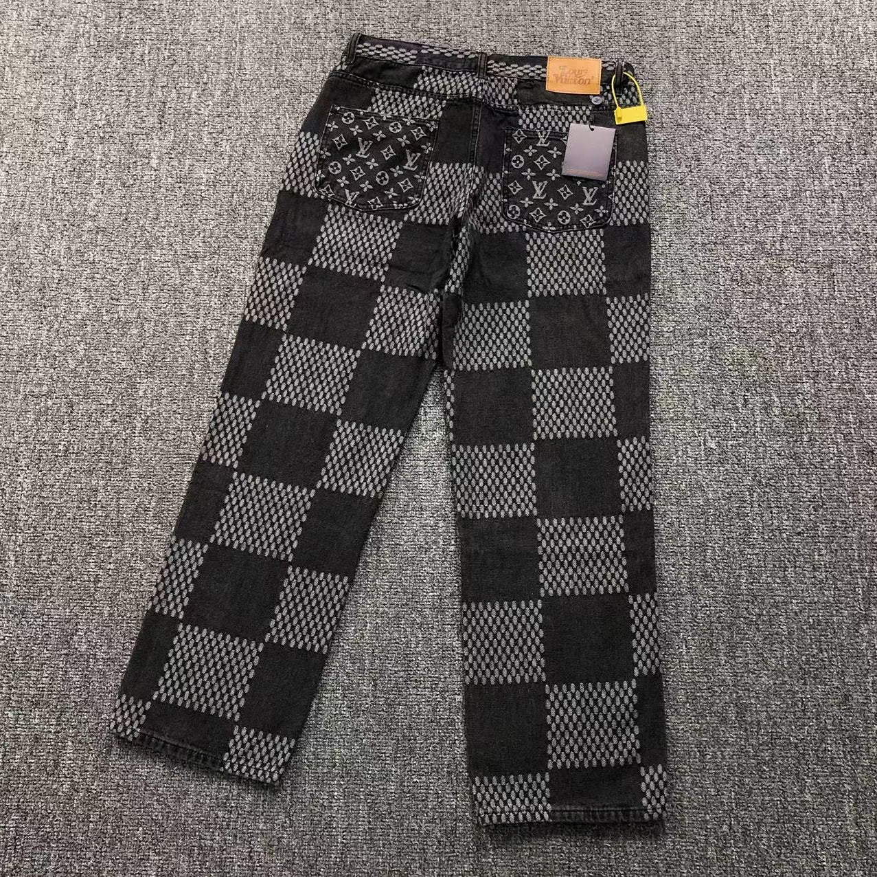 Louis Vuitton Embroided Black Tracksuit