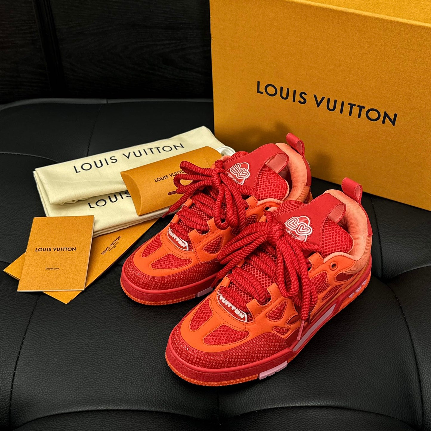 Louis Vuitton Skate Red - HYPER LIST