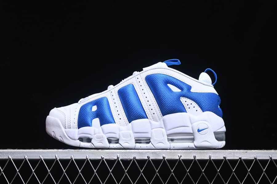 Nike Air More Uptempo Low White Hyper Royal - HYPER LIST