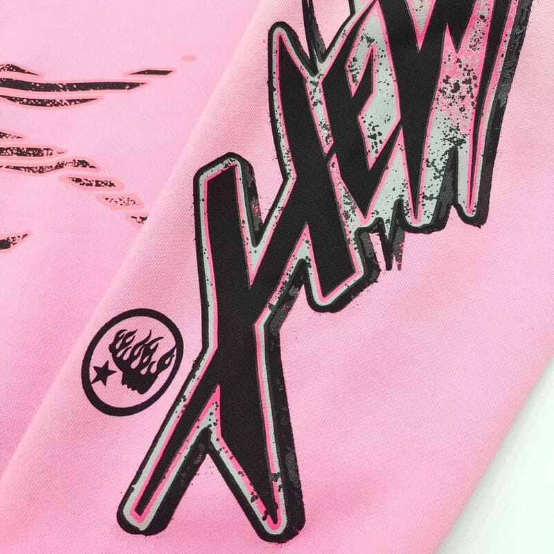 Moletom Hellstar Brainwashed Without Brain Pink - HYPER LIST