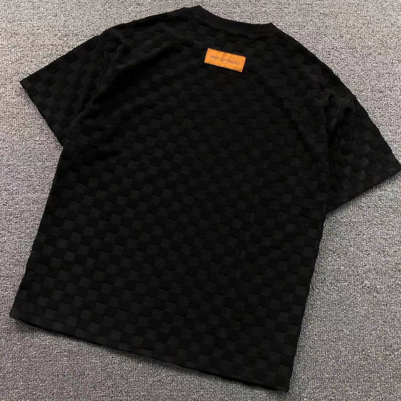 Louis Vuitton Black Embroided Short Set - HYPER LIST