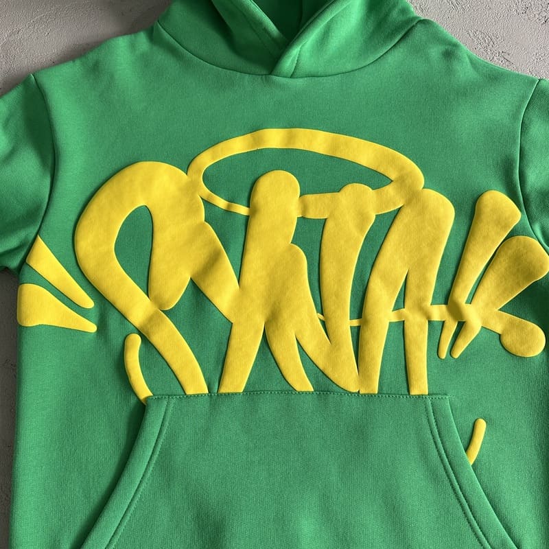 Conjunto Team Syna Hood Twinset Green - HYPER LIST