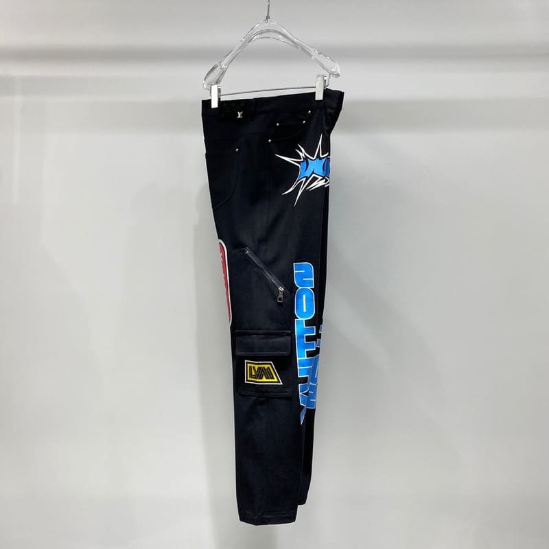 Calça Louis Vuitton Printed Denim - HYPER LIST