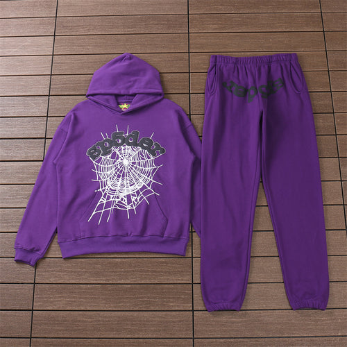 Survêtement violet Sp5der