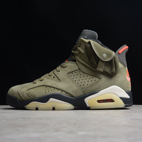Travis Scott X Air Jordan 6 Medium Olive - HYPER LIST