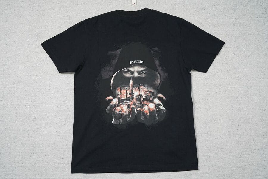 Camiseta Supreme Fighter Black - HYPER LIST