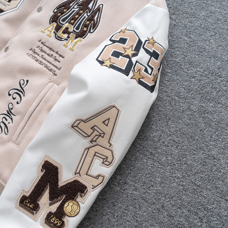 Jaqueta Varsity Off-White x AC Milan - HYPER LIST