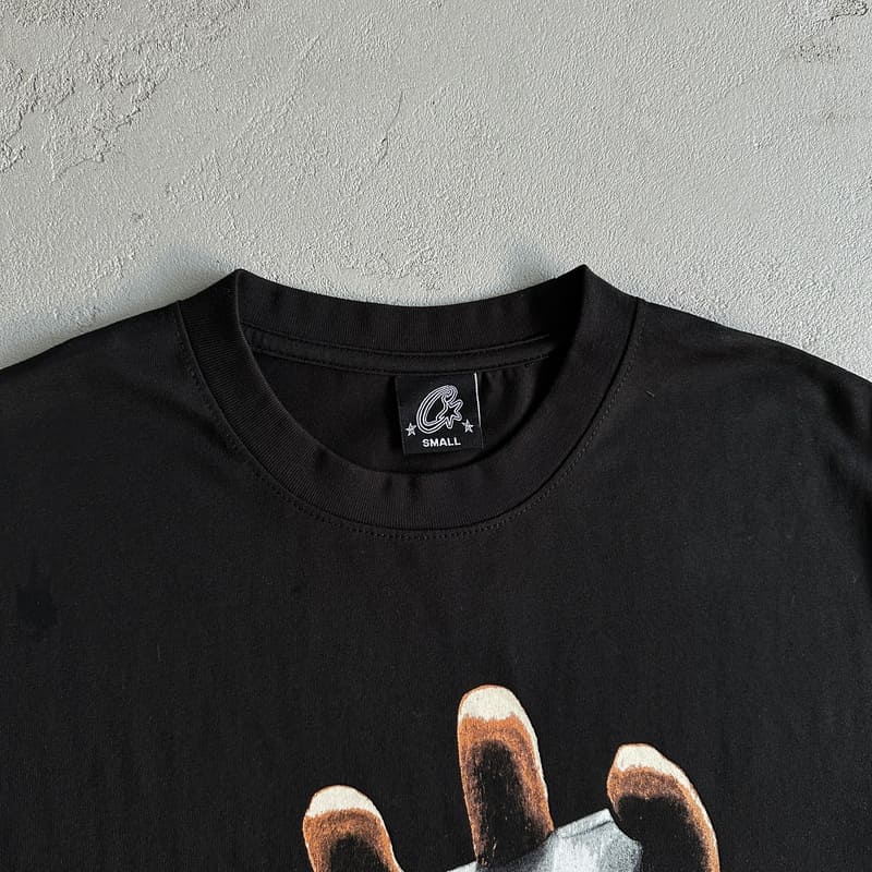 Camiseta Corteiz Razor Alcatraz Black - HYPER LIST