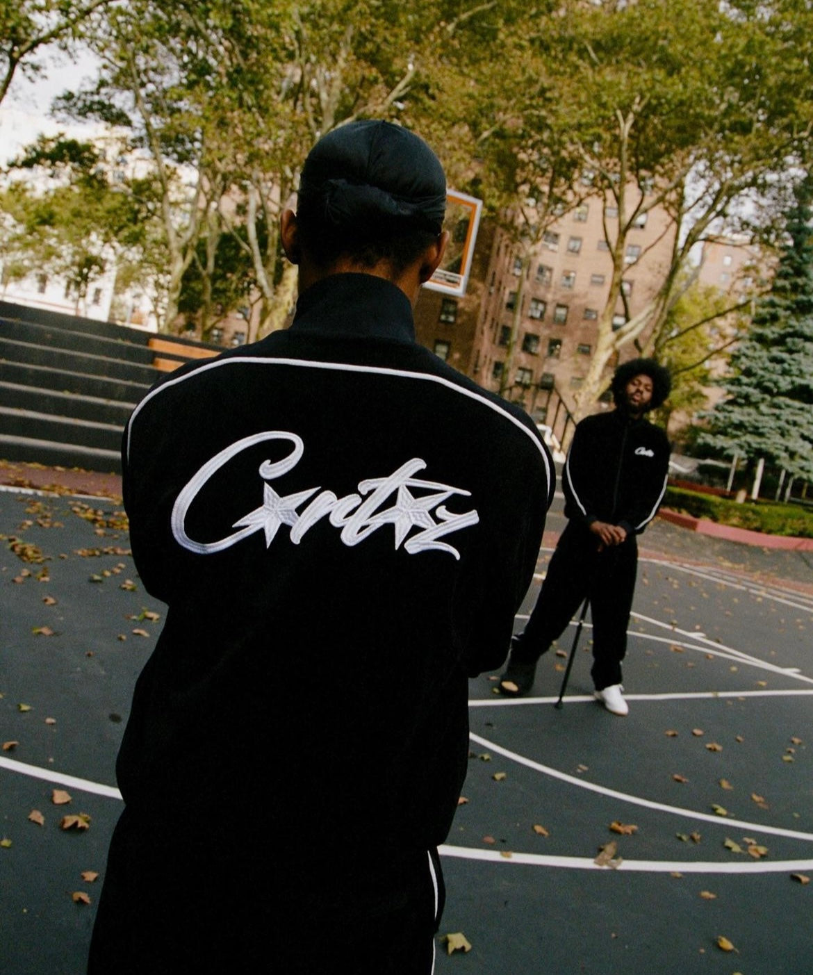 Corteiz Velour Black Tracksuit