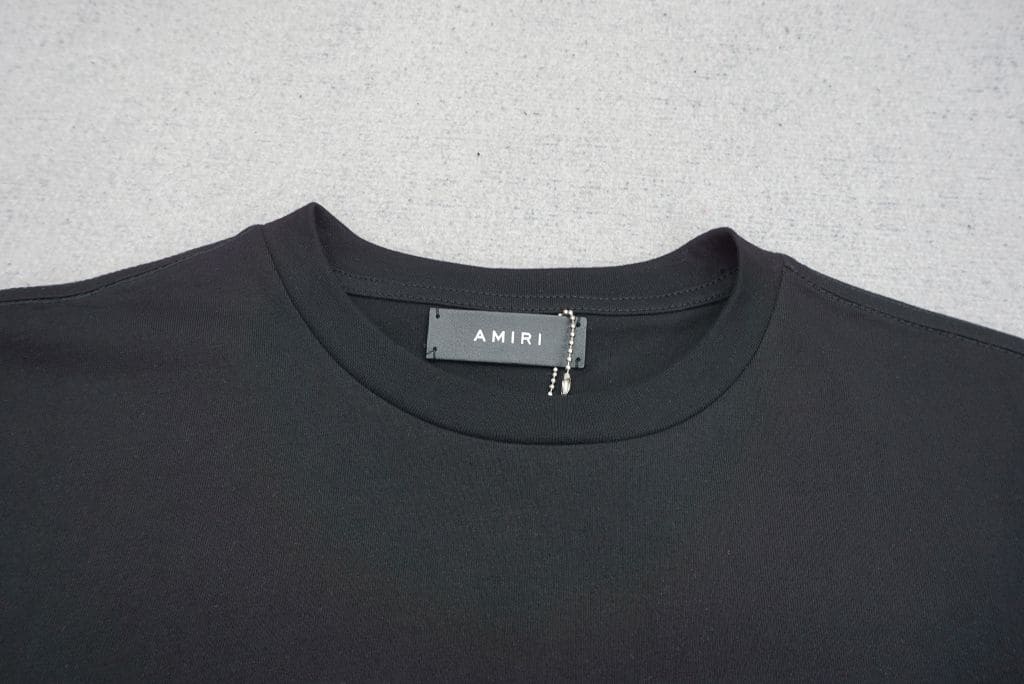 Camiseta Amiri Ma Bandana Black - HYPER LIST