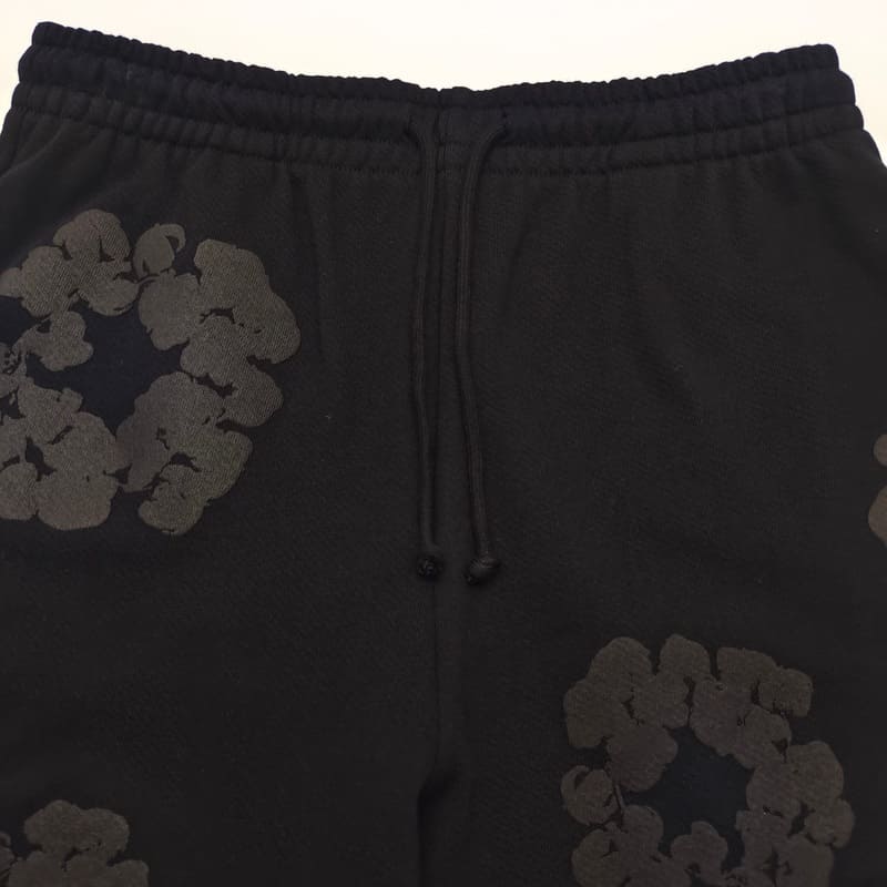 Calça Denim Tears Cotton Wreath Black Monochrome - HYPER LIST