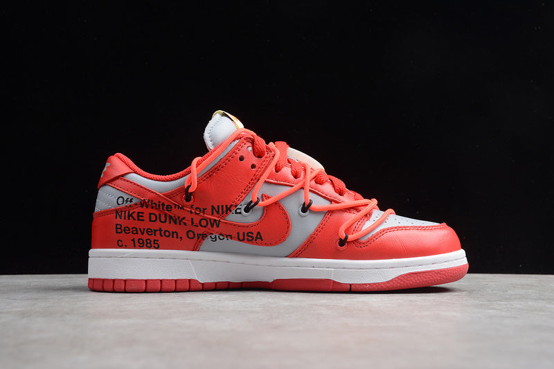 Nike Dunk Low Off-White University Red - HYPER LIST