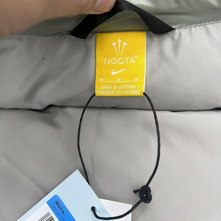 Jaqueta Puffer Nike NOCTA gray - HYPER LIST