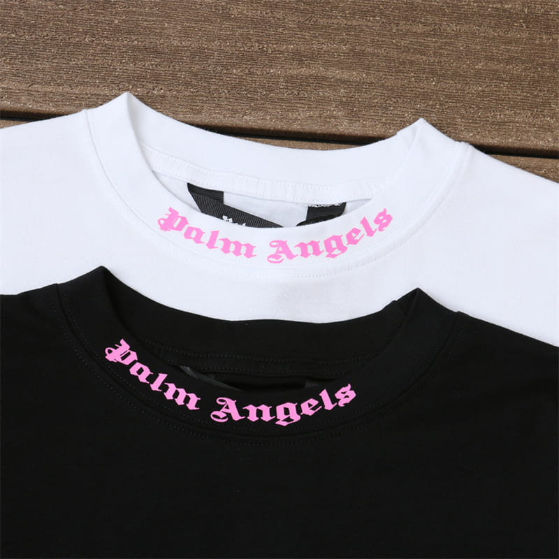 Camiseta Palm Angels Double Logo Oversized - HYPER LIST