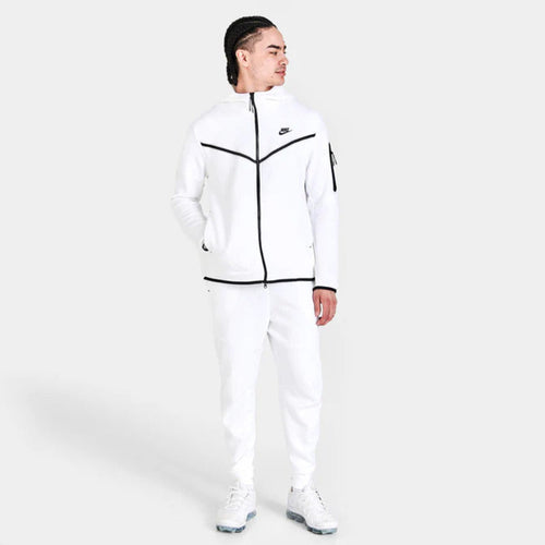 Conjunto Nike Tech Fleece Branco - HYPER LIST