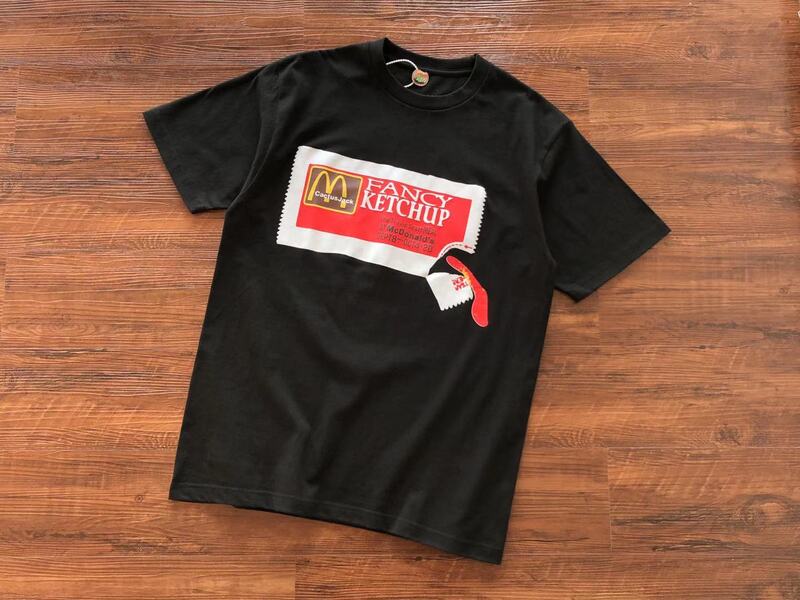 Camiseta Travis Scott x McDonald’s Fancy Ketchup - HYPER LIST