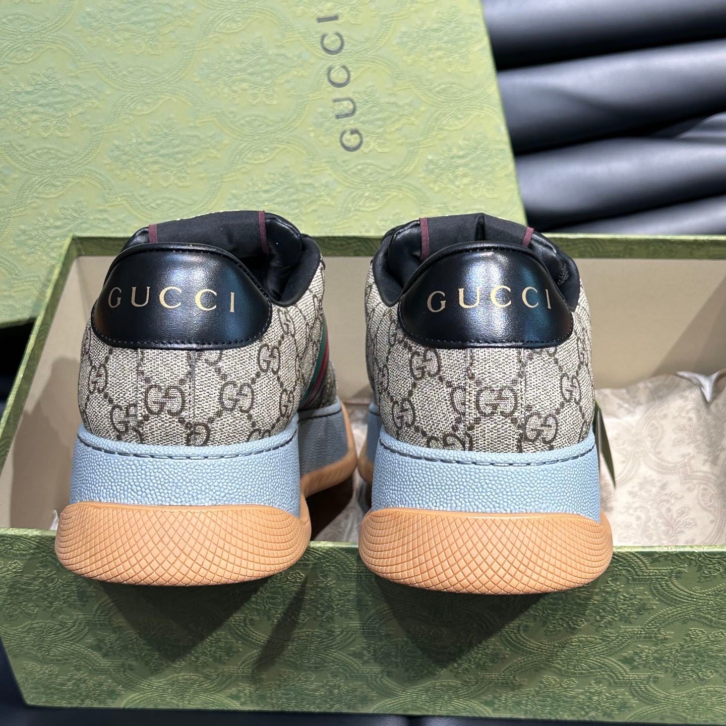 Gucci Screener 70TH Brown