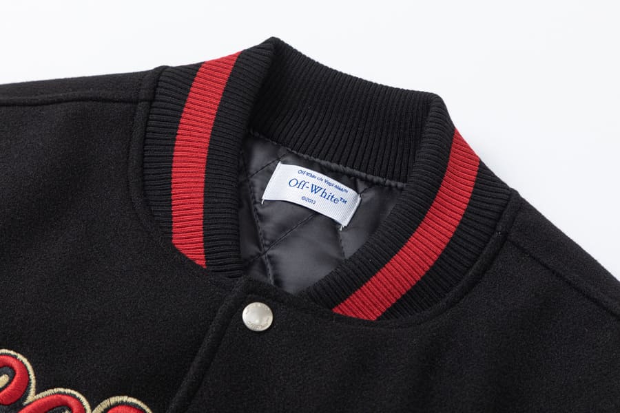 Jaqueta Off-White x AC Milan Black Red - HYPER LIST