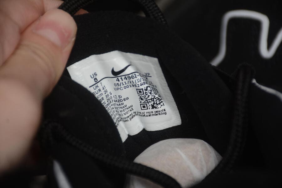 Nike Air More Uptempo Black White - HYPER LIST