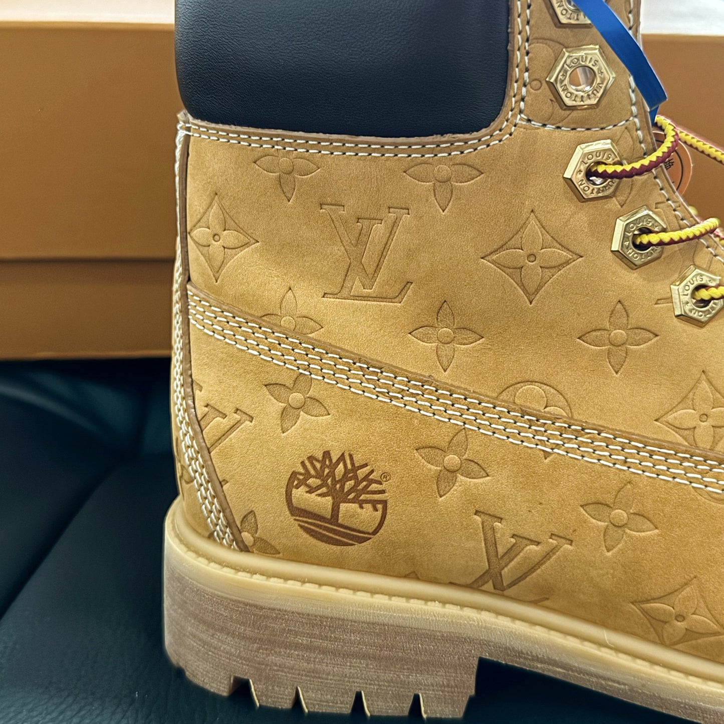 Louis Vuitton X Timberlands Brown - HYPER LIST