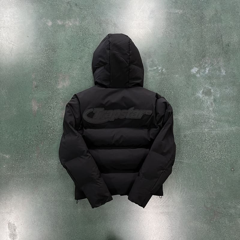 Jaqueta Trapstar Hyperdrive Technical Puffer Black - HYPER LIST