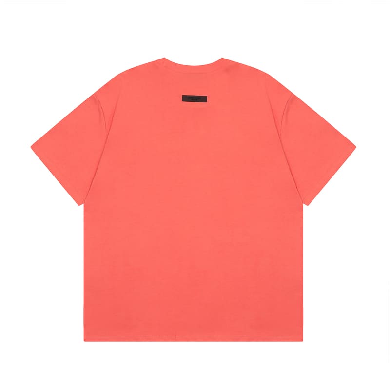Pronta Entrega - Camiseta Essentials Fear Of God SS22 Coral - HYPER LIST